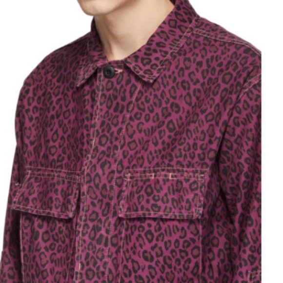 Adaptation Leopard Print Utility Jacket - Picture 4 of 10